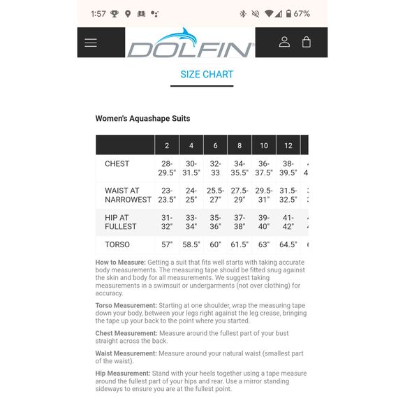 NWT Dolfin Aquashape Womens Moderate Ruched Front One Piece Swimsuit sz 6 - Picture 8 of 12